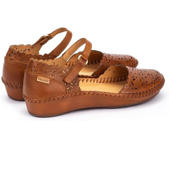 Pikolinos Women's Casual Mary Jane Flat Size 38 (7.5-8.0), Brandy (Brown) - Picture 6 of 17